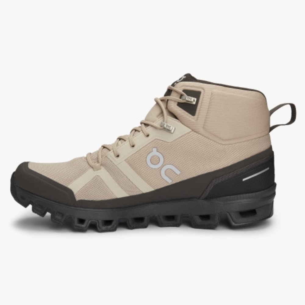 ON RUNNING CLOUDROCK WATERPROOF SAND/BLACK SHOES - Picture 5 of 5